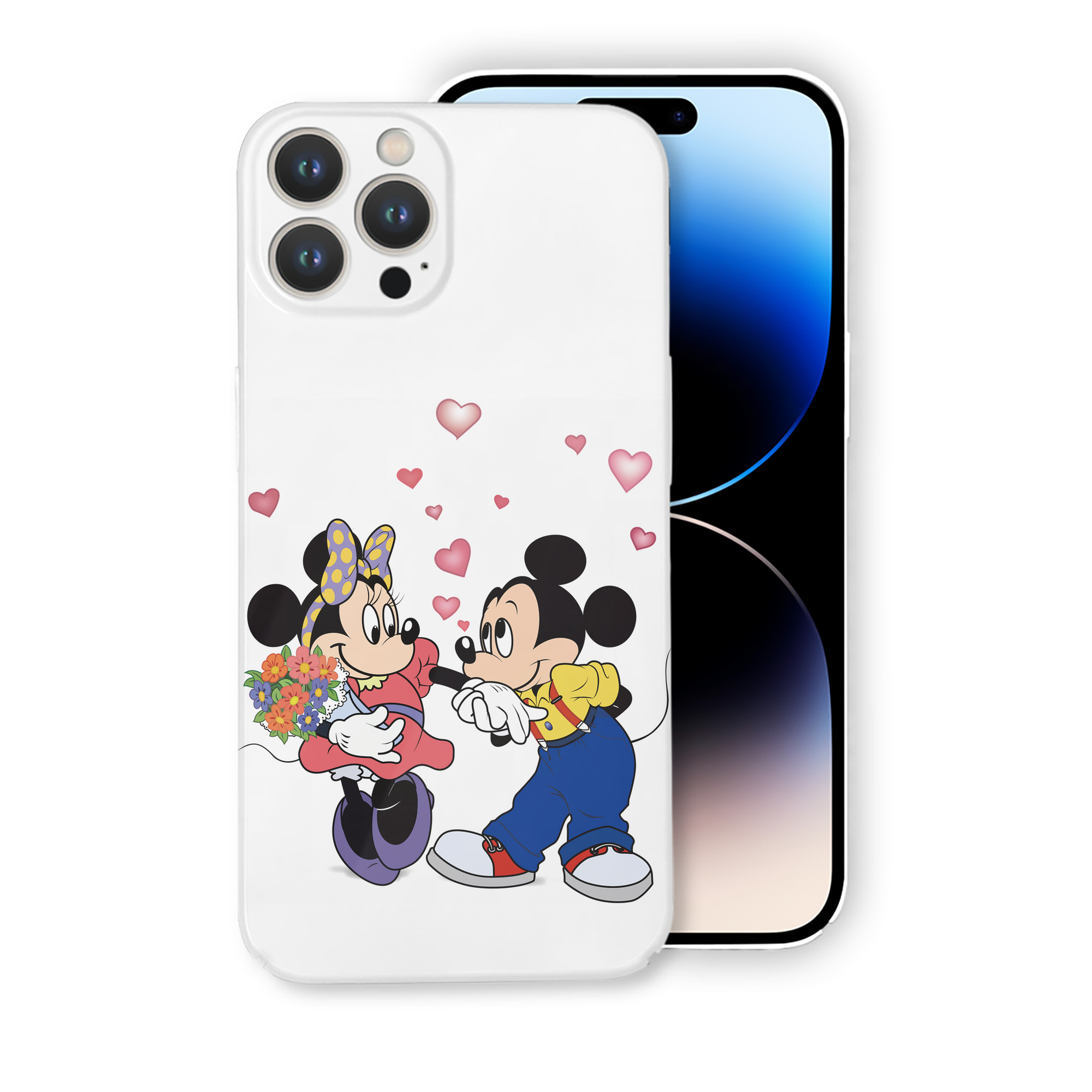（画像用） ミッキーマウス Mickey Mouse 【iPhone 14シリーズ対応】ハードケース